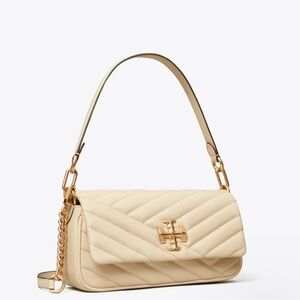 TORY BURCH KIRA CHEVRON SMALL FLAP SHOULDER BAG